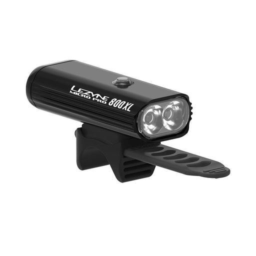 LEZYNE Micro Drive Pro 800XL Bike Light - Black - Adventure HQ