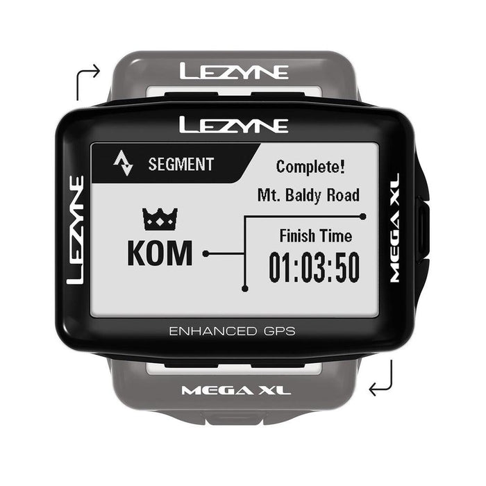 LEZYNE Mega XL GPS Bike Computer - Adventure HQ