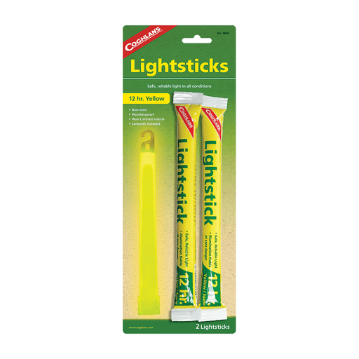 COGHLANS Lightsticks - Yellow - Adventure HQ