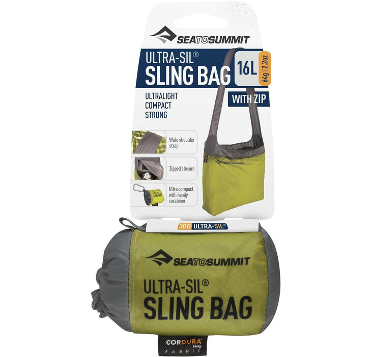 SEA TO SUMMIT Ultra-Sil Sling Bag Lime 2018 - Adventure HQ
