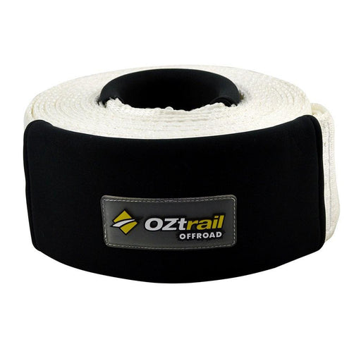 OZTRAIL 11T Snatch Strap | 11000kg Rating (Minimum Breaking Strength) | 9m x 100mm Nylon Webbing With 20% Stretch - Adventure HQ