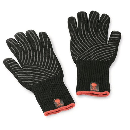 WEBER Premium Grill Gloves Large/Extra Large - Black/Red - Adventure HQ