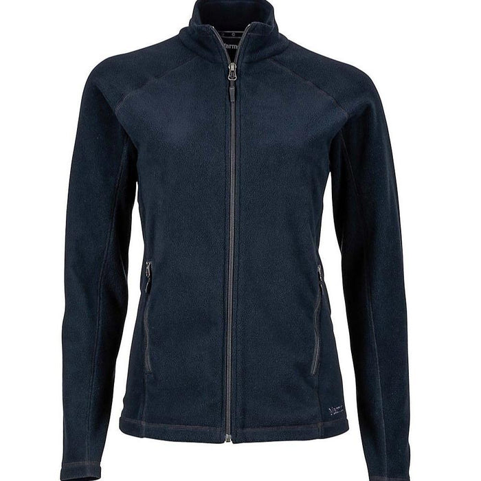 MARMOT Women's Rocklin Full Zip Jacket - Black - Adventure HQ