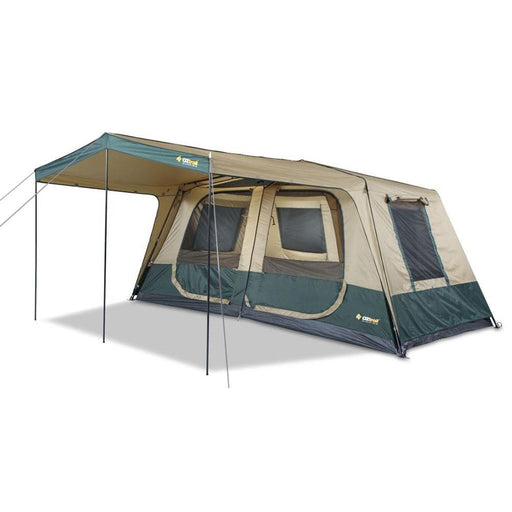 OZTRAIL Fast Frame Cruiser 420 Cabin Tent - Green/Beige - Adventure HQ