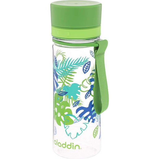 ALADDIN Aveo Water Bottle 0.35L - Green Graphics - Adventure HQ