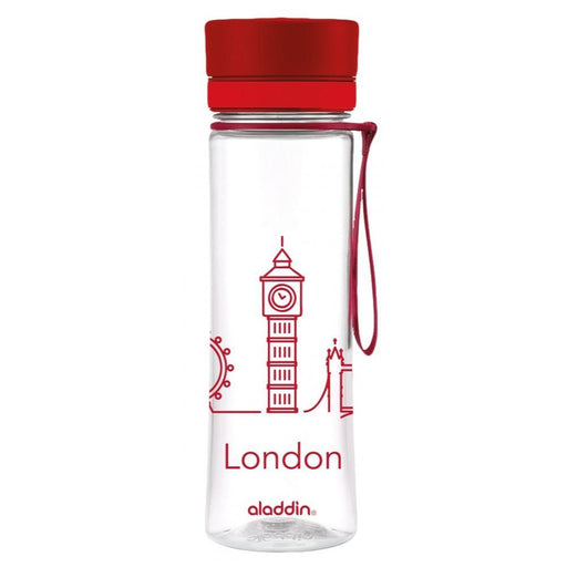 ALADDIN Aveo City Series London Water Bottle 0.6L - Red - Adventure HQ