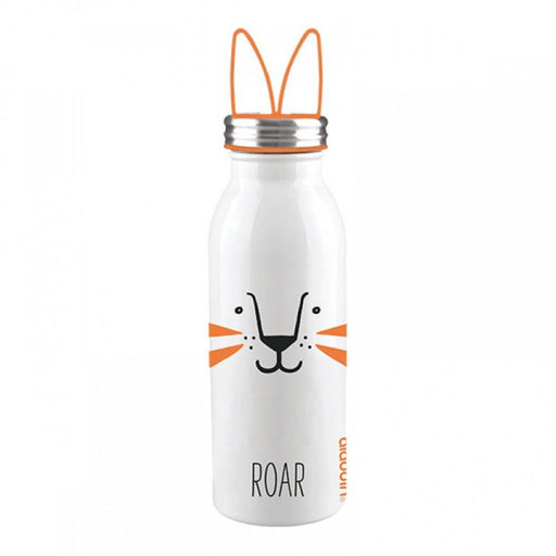 ALADDIN Water Bottle Lion Emea 0.43L - White/Orange - Adventure HQ