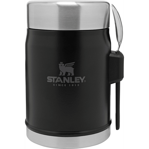 STANLEY 14Oz Vacuum Food Jar - Black - Adventure HQ