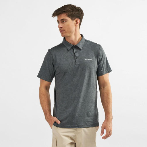 COLUMBIA Men's Tech Trail Polo - Shark - Adventure HQ