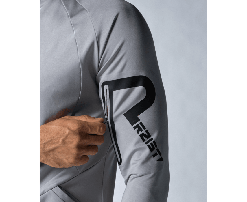 RZIST Men's Performance Jacket - Extra Large - Grey - Adventure HQ