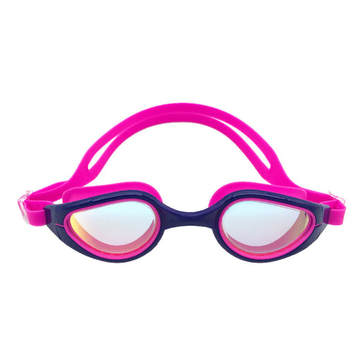 DAWSON Kid's Junior Champ Swim Goggles Small - Navy Pink - Adventure HQ