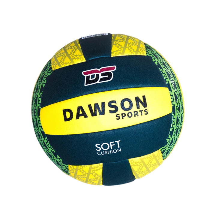 DAWSON Soft Cushion Beach Volleyball - Yellow/Blue - Adventure HQ