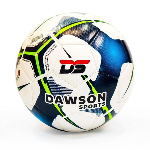 DAWSON SPORTS Kid's Striker Football Size 4 - White/Blue - Adventure HQ