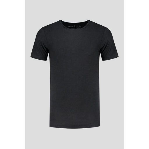NOOBOO Men's Luxe Bamboo T-Shirt Extra Large - Black - Adventure HQ