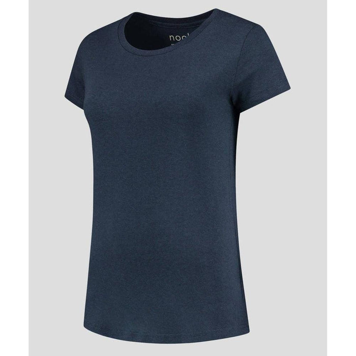 NOOBOO Women's Luxe Bamboo Crew Neck T-Shirt Large - Navy - Adventure HQ