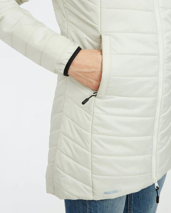 XTM Women's Highlander Longline Jacket ( Size -12) - Vapour Grey - Adventure HQ