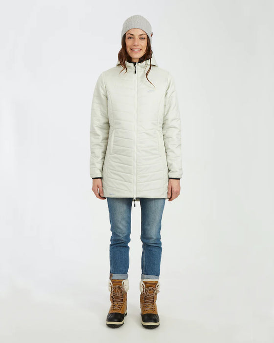 XTM Women's Highlander Longline Jacket ( Size 8 ) - Vapour Grey - Adventure HQ