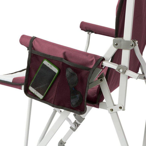 CORE EQUIPMENT Padded Hard Arm Chair - Wine - Adventure HQ