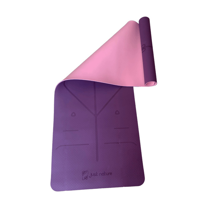 JUST NATURE Lite Yoga Mat - Dual Color - Adventure HQ