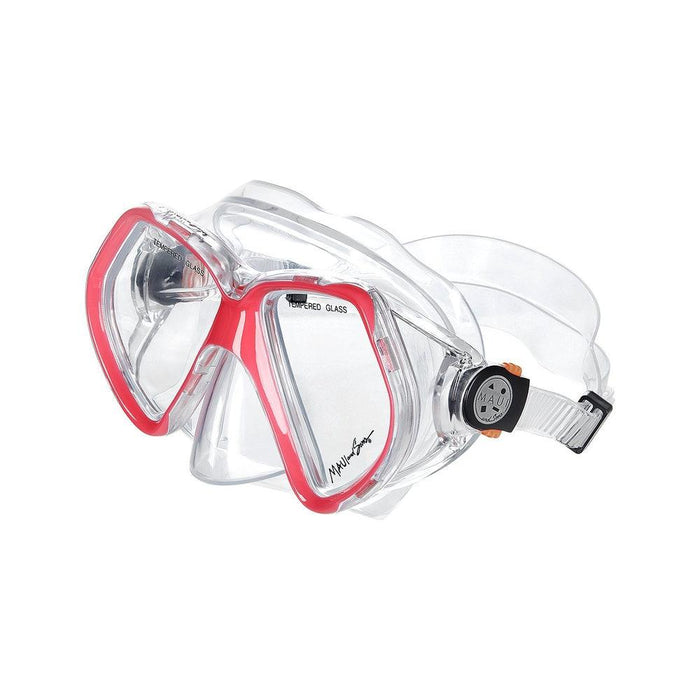 MAUI AND SONS Leisure Combo Snorkeling Mask Split Lens - Pink - Adventure HQ
