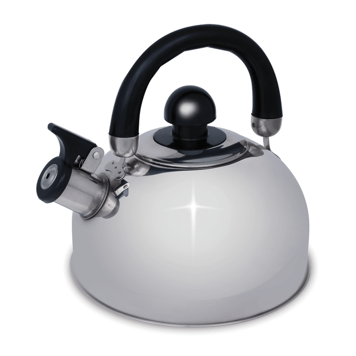 OZTRAIL Whistling Kettle Stainless Steel 2.5L - Adventure HQ