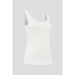 NOOBOO Women's Luxe Bamboo Singlet Small - White - Adventure HQ