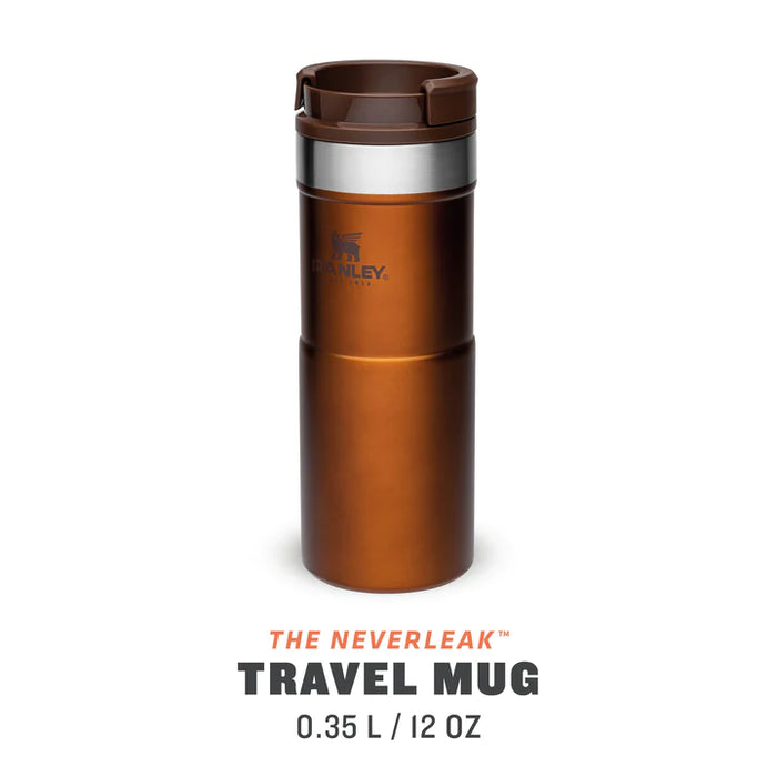 STANLEY Neverleak Travel Mug 355ML - Maple - Adventure HQ