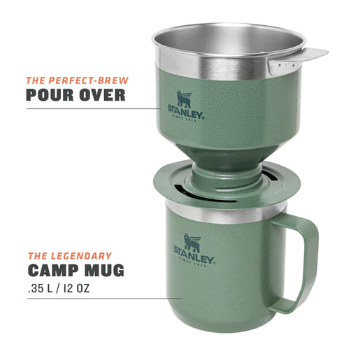 STANLEY Camp Mug Gift Set 350ML - Hammertone Green - Adventure HQ