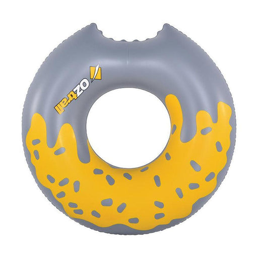 OZTRAIL Donut Pool Inflatable - Yellow/Grey - Adventure HQ