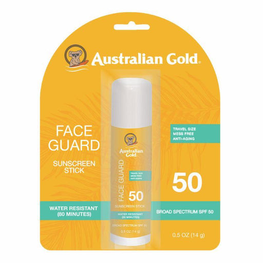 AUSTRALIAN GOLD SPF 50 Face Guard Sunscreen Stick - Adventure HQ