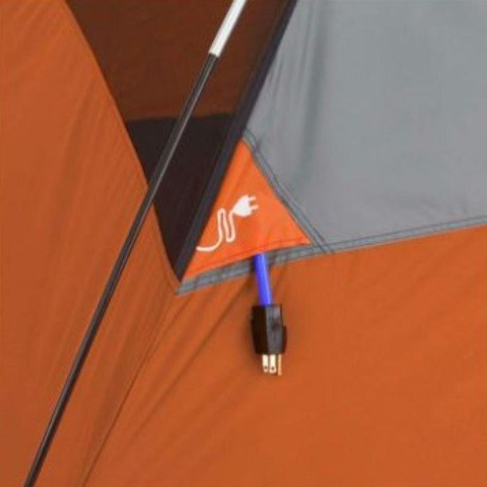 CORE EQUIPMENT 3 Persons Instant Dome Tent - Grey/Orange - Adventure HQ