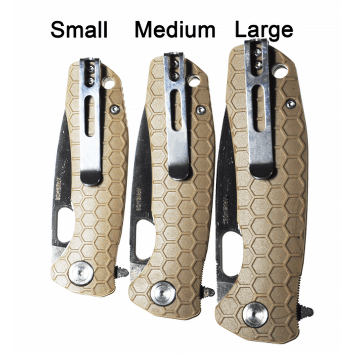 HONEY BADGER Opener Camping Knife Large - Green - Adventure HQ