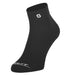 SCOTT Performance Quarter Socks Large - Black/White | Integrated Compression | 96% Polyamide 4% Elastane - Adventure HQ