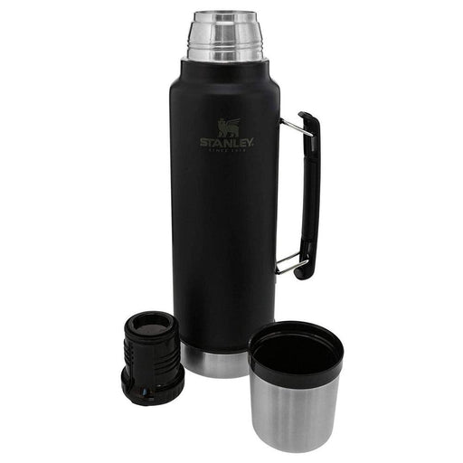 STANLEY 2 Quarts Classic Vacuum Bottle - Matte Black - Adventure HQ