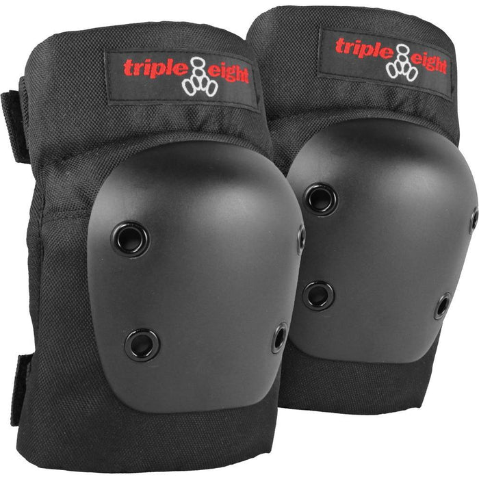 TRIPLE 8 Street Knee and Elbow Pads 2-Pack Small - Black - Adventure HQ
