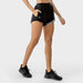 SQUAT WOLF Women's Lab Shorts Small - Black - Adventure HQ