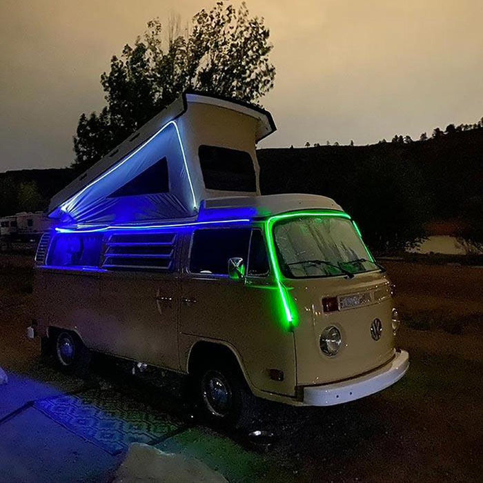 NITE IZE Radiant Rechargeable Shineline - Blue - Adventure HQ