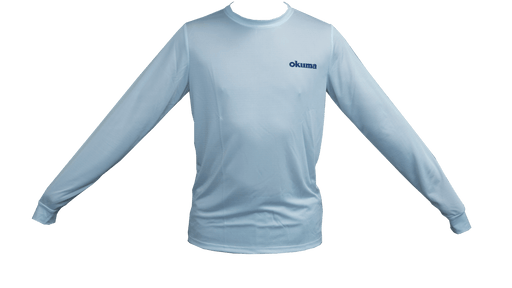 OKUMA Dorado Long Sleeve Shirt Extra Large - Blue - Adventure HQ