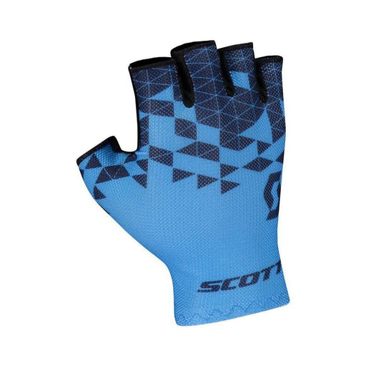 SCOTT RC Team Short Finger Glove Small - Atlantic Blue/Midnight Blue - Adventure HQ