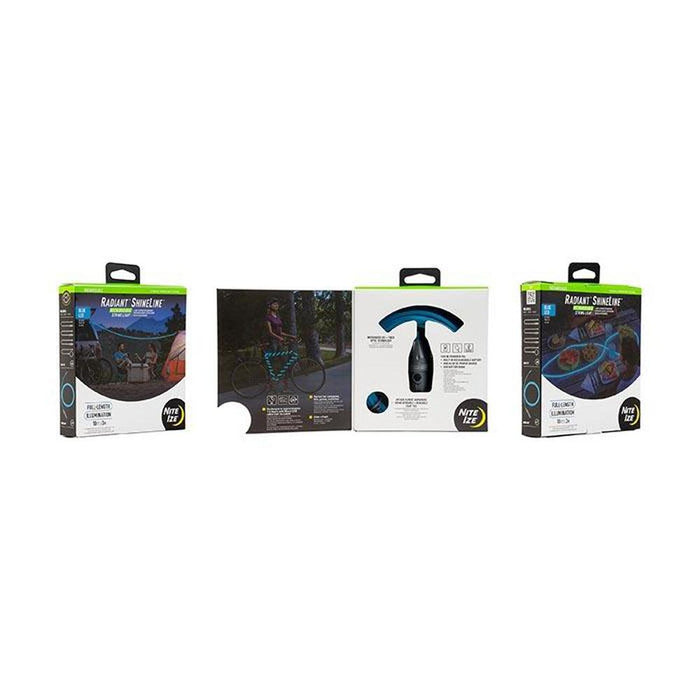 NITE IZE Radiant Rechargeable Shineline - Blue - Adventure HQ