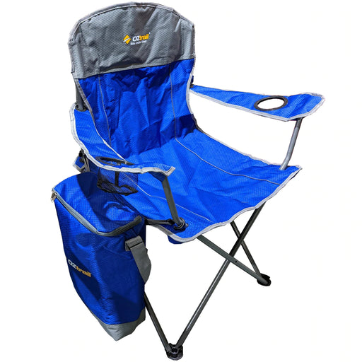 OZTRAIL Side Chiller Chair - Blue - Adventure HQ