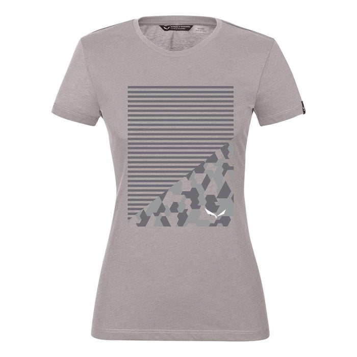 SALEWA Women's Geometric Dry T-Shirt - Adventure HQ