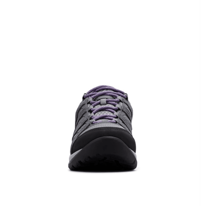 COLUMBIA Women's Redmond V2 Waterproof Shoes - Grey Steel/Plum Purple - Adventure HQ