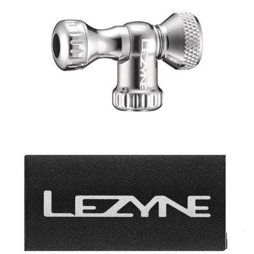 LEZYNE Control Drive Co2 Bike Tire Inflator (Head Only) - Silver - Adventure HQ