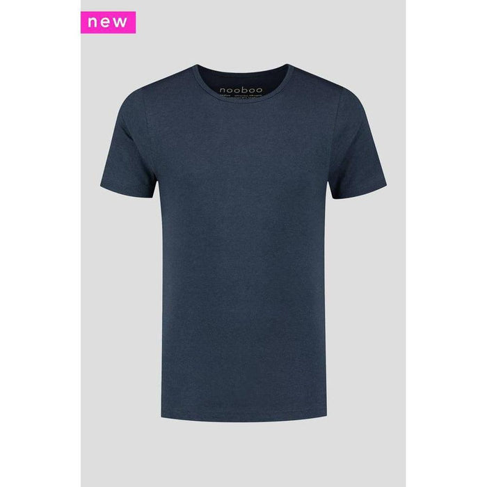 NOOBOO Men's Luxe Bamboo Crew Neck T-Shirt Large - Navy - Adventure HQ