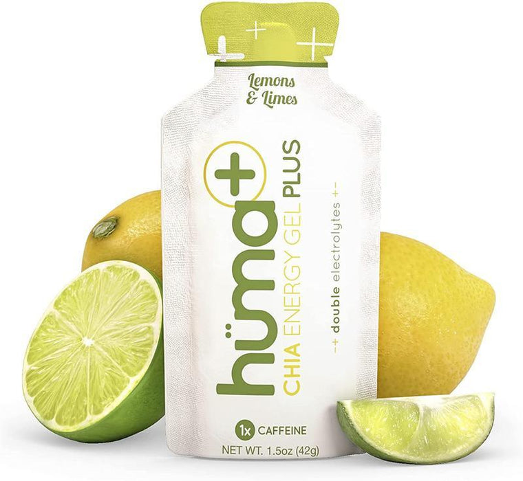 HUMA CHIA Energy Gel Plus Lemon Lime - Adventure HQ