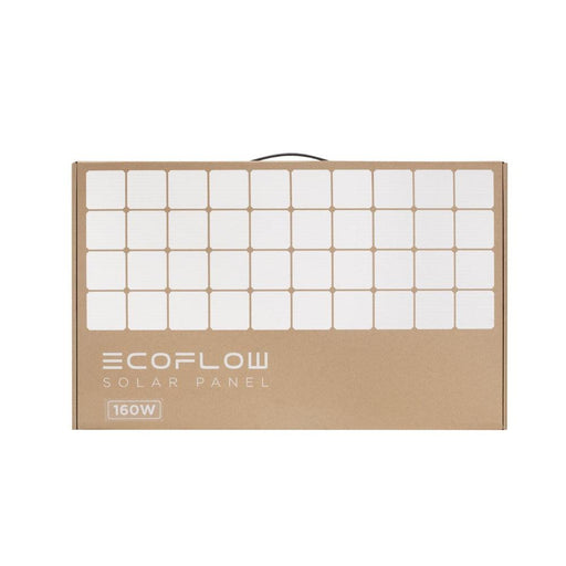 ECOFLOW 160W Solar Panel - Black - Adventure HQ