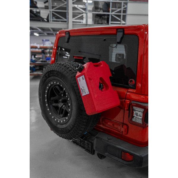 AOR Spare Tyre Jerry Can Mount Kit Universal - Black - Adventure HQ