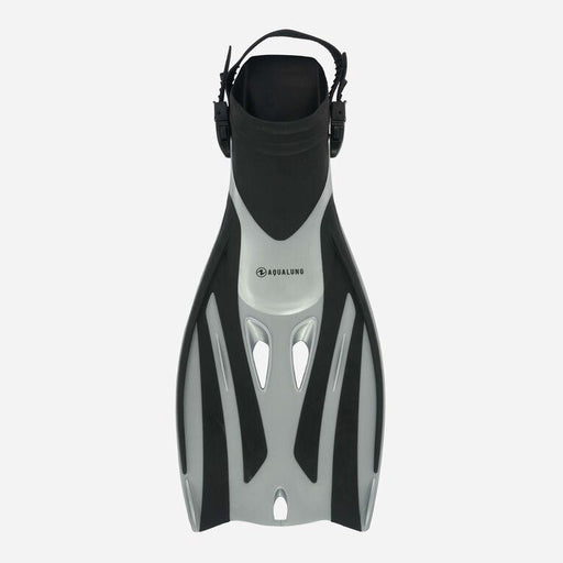 AQUALUNG Fizz Snorkeling Fin Medium/Extra Large - Black/Silver - Adventure HQ