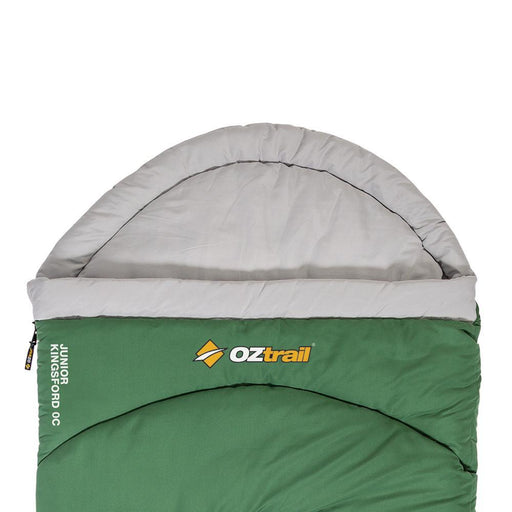 OZTRAIL Kingsford Sleeping Bag - Green/Grey - Adventure HQ